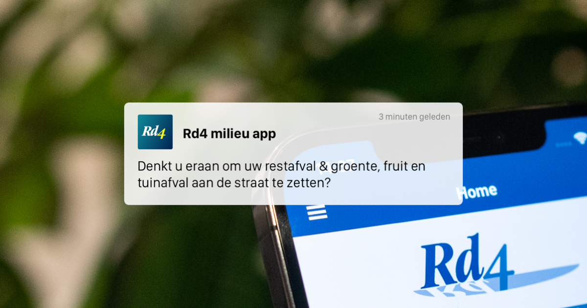 Rd4 Een succesvolle overname van de Rd4 Milieu App - Ketjapp